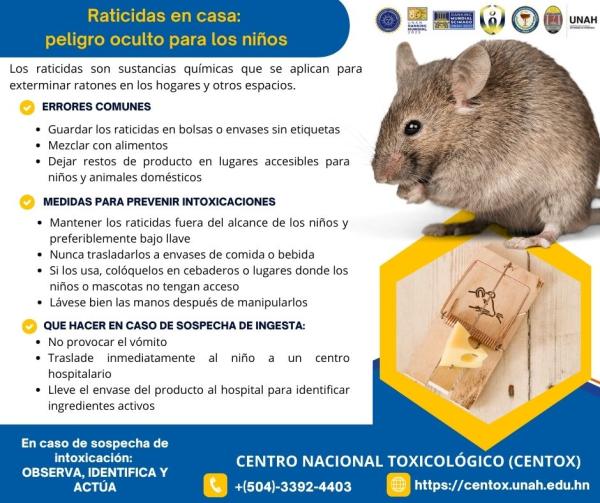 Raticida en casa peligro oculto para los ninos